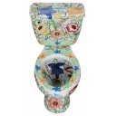  Elongated Comfort Height Toilet Flores de Abril